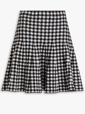 SANDRO houndstooth set SKIRT AND TOP TWO PIECE knit XS/S NWT open to offers